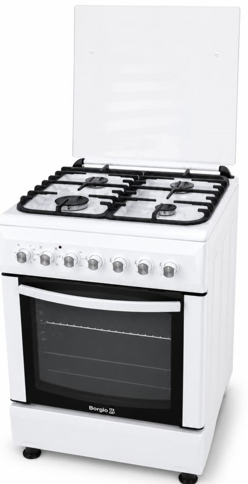 Aragaz, Plita de gaz Borgio GE 640 W GCBLTF