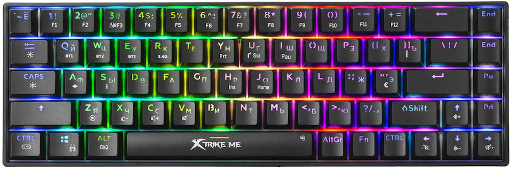 Tastatura gaming XTRIKE ME GK-995W Black