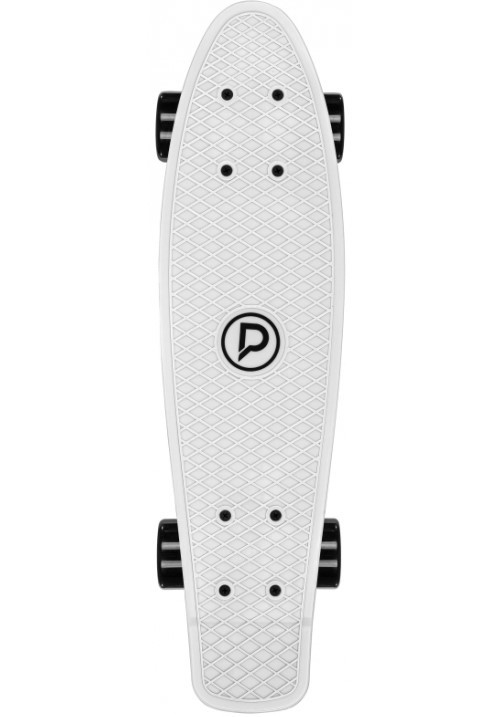 Skateboard Playlife Vinylboard (880317) Black/White