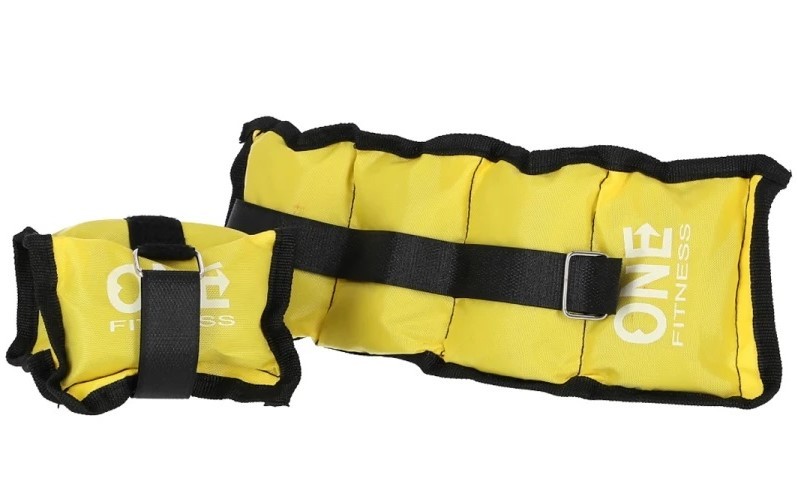 Greutate pentru fitness Spokey One Fitness 2x1.5kg WW02 Yellow