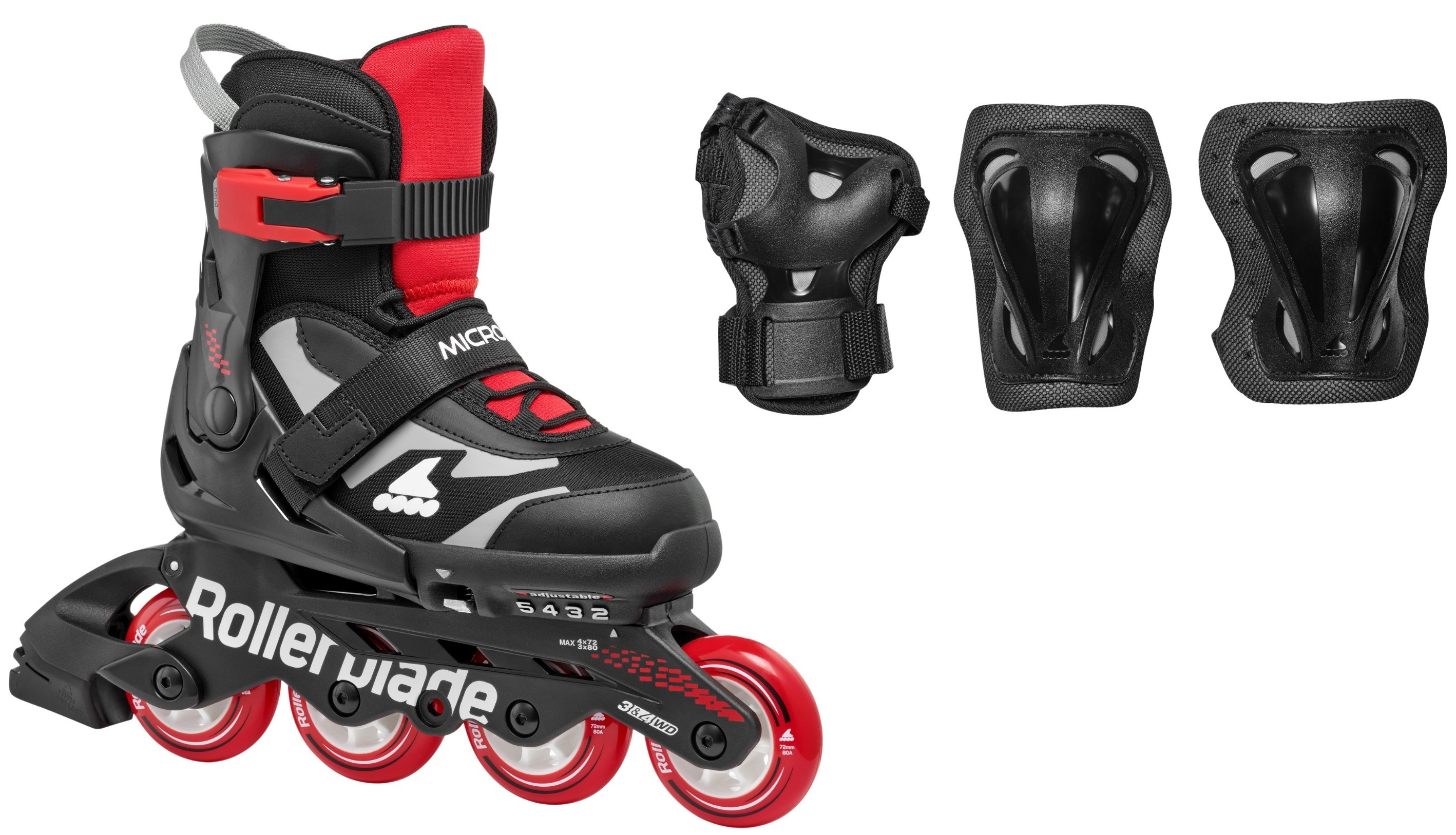 Role copii Rollerblade Microblade Blue/Lime Size 28-32