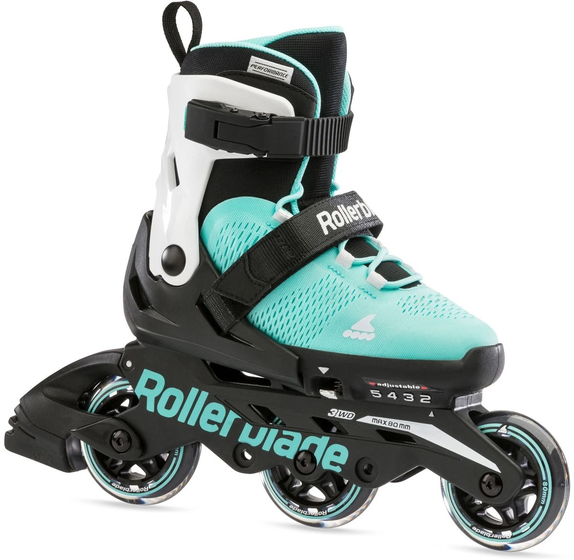 Role copii Rollerblade Microblade Blue/Lime Size 28-32