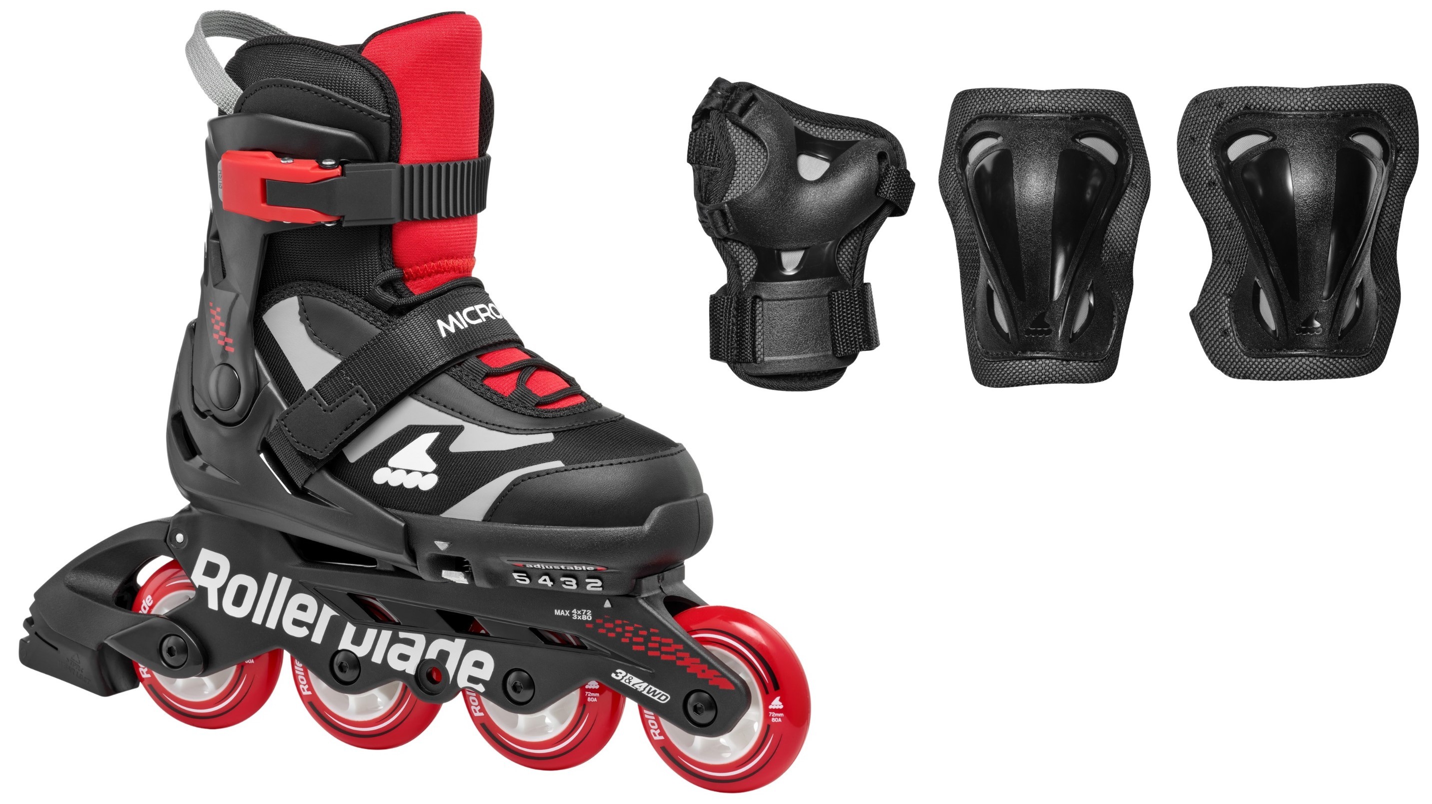 Role copii Rollerblade Microblade Blue/Lime Size 28-32