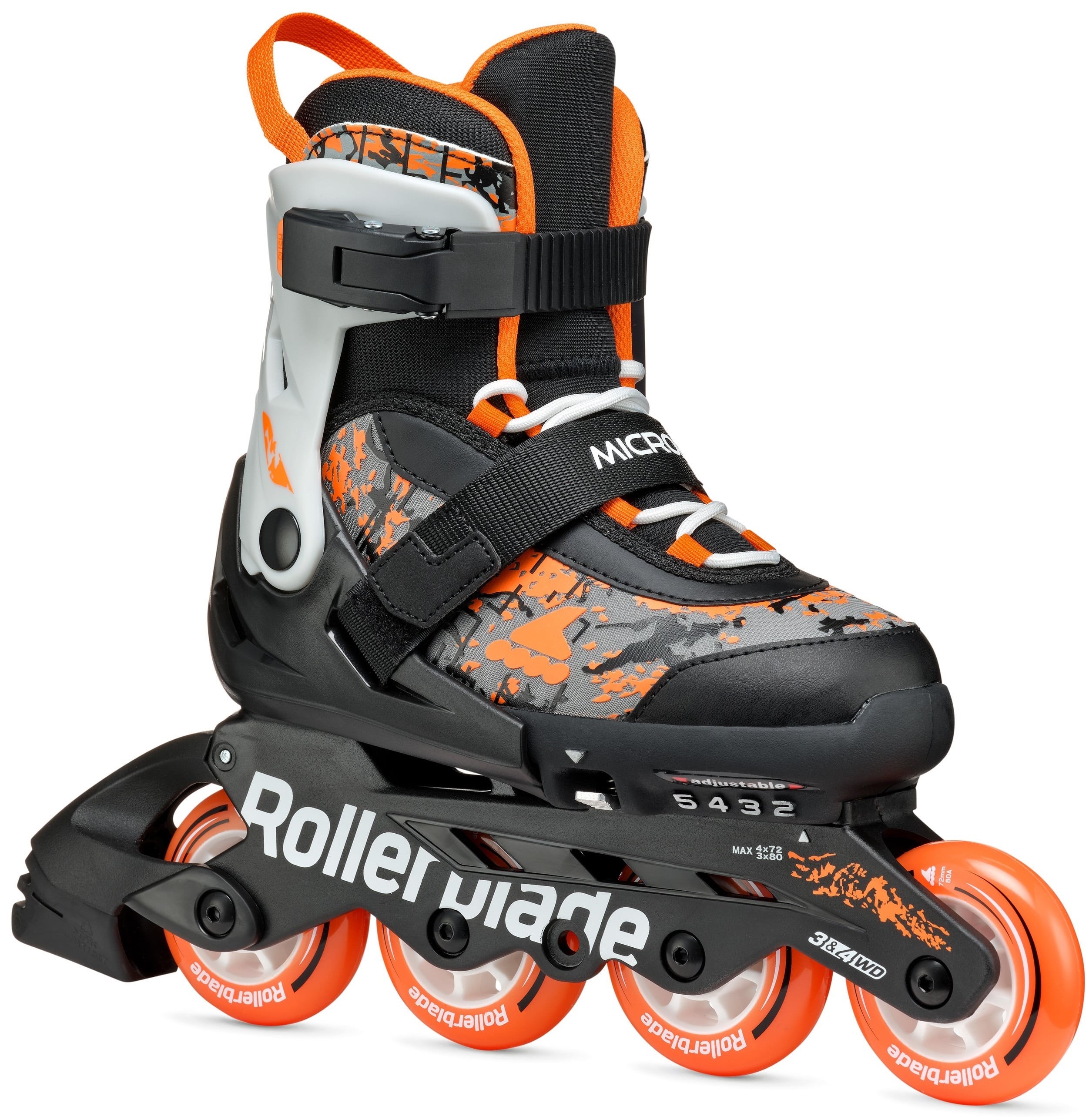 Role copii Rollerblade Microblade Blue/Lime Size 28-32