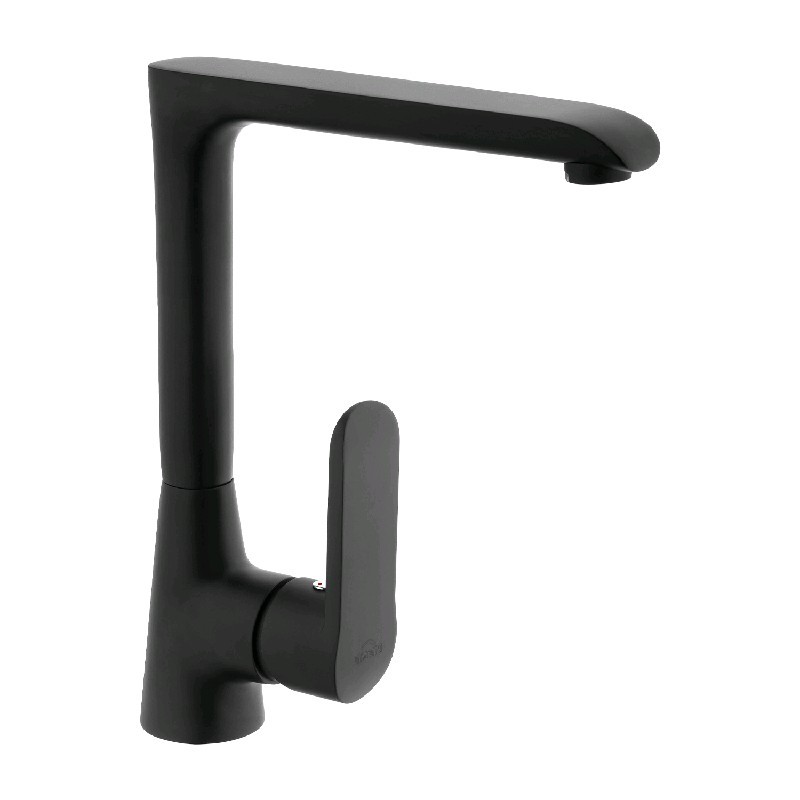 Baterie pentru lavoar Invena Siros Black
