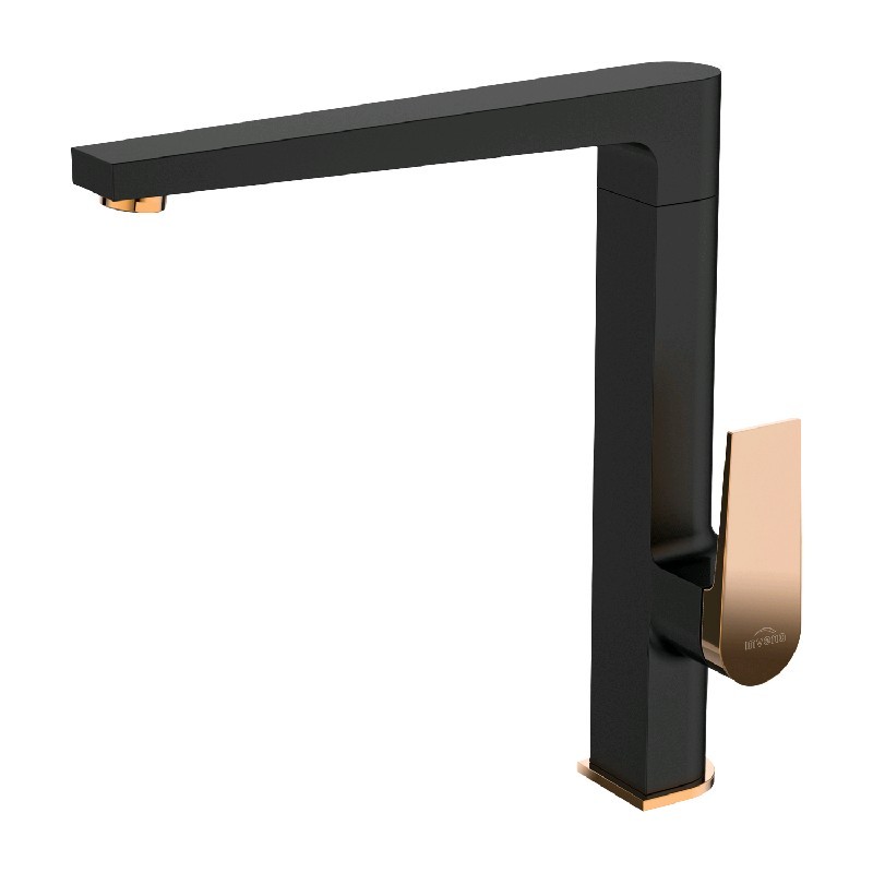 Baterie pentru lavoar Invena Midnight Black/Gold