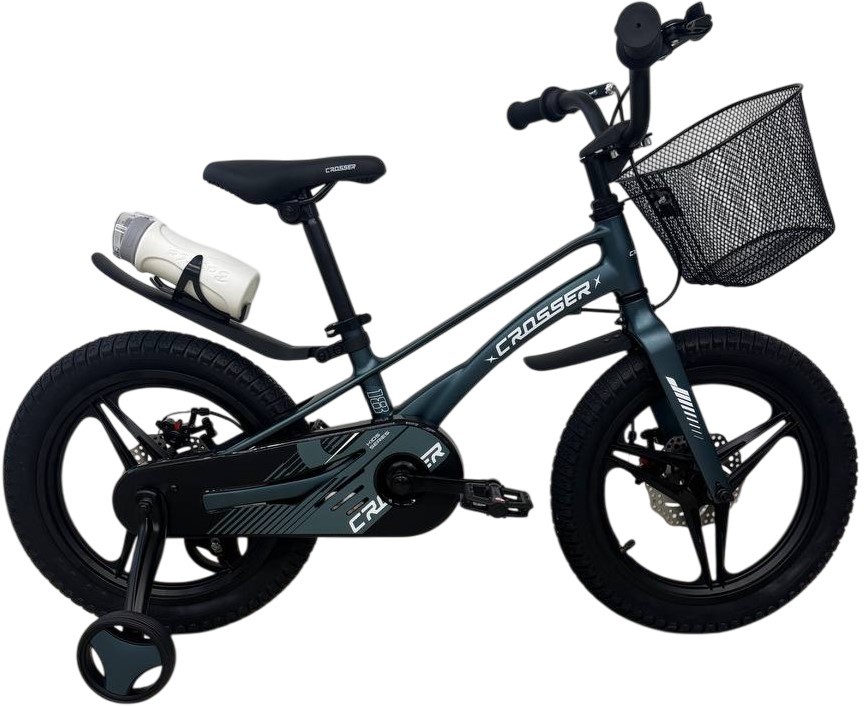 Bicicleta copii Crosser M-4 PRO 16 GREEN