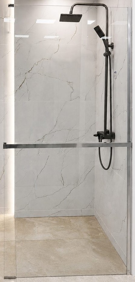 Paravan de dus Linia H2O Lino 900x2000 Crom