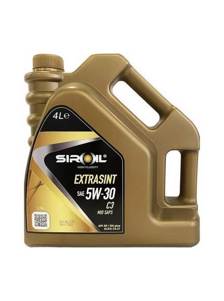 Ulei motor Siroil 5W30 20l API CK-4 TRUCK LONG LIFE SINTEX LS