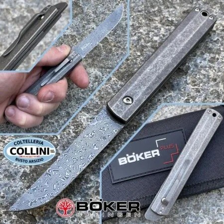 Cutit Boker Plus Wasabi Damascus (BO-01BO634DAM)
